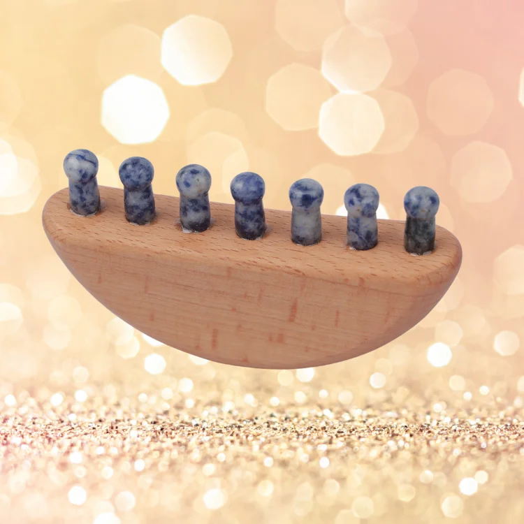 Sodalite Scalp Massager